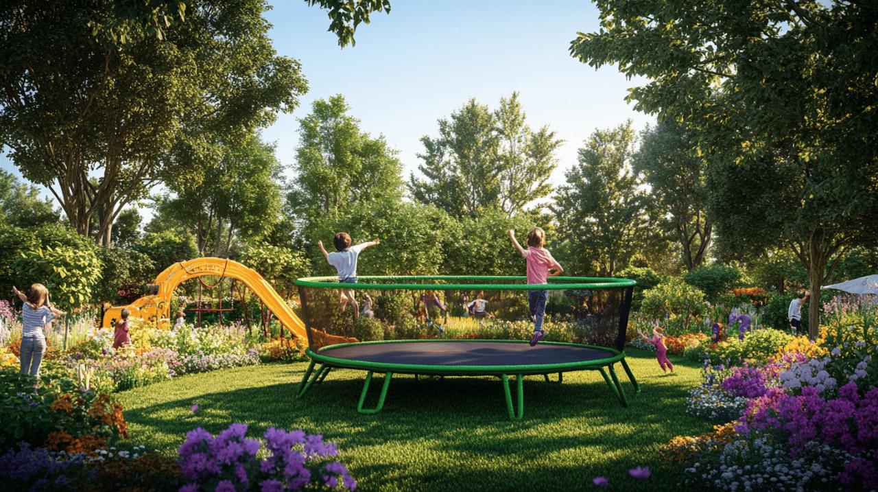 Avis – TecTake Trampoline Jardin : Guide complet sur la longevite et l’entretien des materiaux